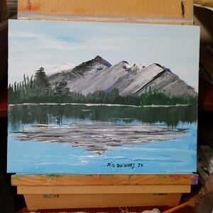 Mountain Landscape Canvas Art by